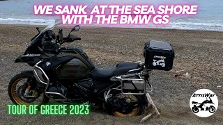 We Sank At The Sea Shore With The Bmw Gs