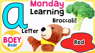 Monday Preschool Circle Time Letter A - Preschool Learning Videos