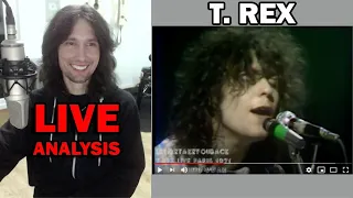 British guitarist analyses T. Rex live in 1971!