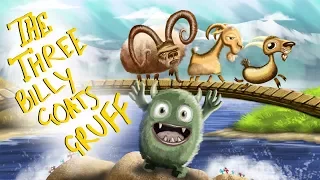 Billy Goats Gruff - NEW Original Animation - Story time for kids