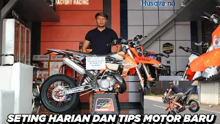 Tips Seting New KTM Supermoto Harian By Rino sanjaya‼️