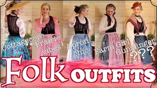 Folkloric Outfits for Everyday ❋ Cottagecore Vibes ❋ Transylvanian Folk Vest Style