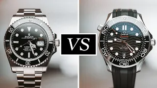 The Rolex Submariner VS Omega Seamaster 300M - A Clash Of The Titans!