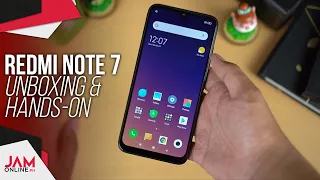 REDMI NOTE 7 UNBOXING AND HANDS-ON: 48MP CAMERA FOR PHP7,990 ($154)