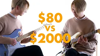 $2000 vs $80 Guitar - Sound Comparison