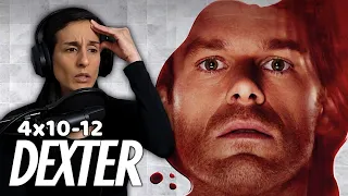 Dexter REACTION 4x10-12 | Are You F*cking Kidding Me?!