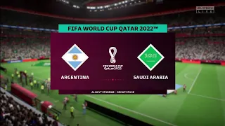 FIFA 23 | Argentina vs Saudi Arabia - FIFA World Cup Qatar 2022 | Gameplay