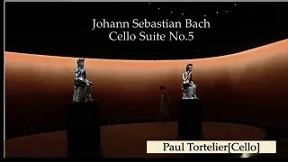 Bach Cello Suite No 5, Paul Tortelier