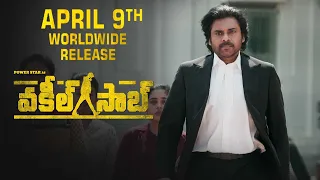 Vakeel Saab Release Promo 6 - Pawan Kalyan | Sriram Venu | Thaman S |  #VakeelSaabOnApril9th