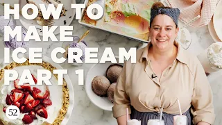 How to Make Ice Cream (Pt 1) | Bake It Up a Notch with Erin McDowell