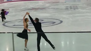 Kateřina Mrázková & Daniel Mrázek | FD practice JGPF 2022 day 4