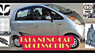 Tata Nano LX car Accessories @TATA NANO $Accessories... ( Vlog-9 )