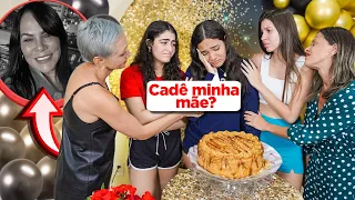 FIZ UMA FESTA DE ANIVERSÁRIO SURPRESA PRA MINHA MÃE E ELA NÃO APARECEU! - JULIANA BALTAR