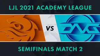 V3.A vs DFM.A｜LJL 2021 Academy League Tournament Round Semifinals Match 2