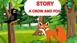Crow and Fox Story In English I Moral  Stories For Kids In English | English Stories For Kids