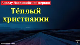 Обещание Бога. Ангелу Лаодикийской церкви. Тёплый христианин. Н. С. Антонюк. МСЦ ЕХБ