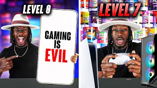 The 7 Levels Of Gaming Addiction!