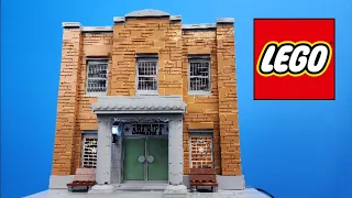 Lego Police Station Moc Of Andy Griffith Courthouse