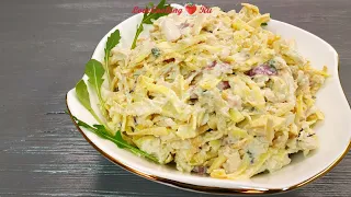 Белковый салат - быстро, просто и сытно! | Protein Salad | LoveCookingRu