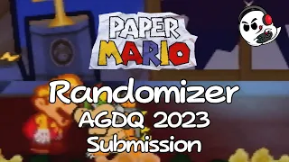 Paper Mario Randomizer: AGDQ 2023 Submission