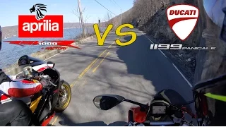 Aprilia RSV 1000 R Factory vs. Ducati 1199 Panigale