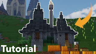 Minecraft Hagrid's Hut Tutorial - Harry Potter