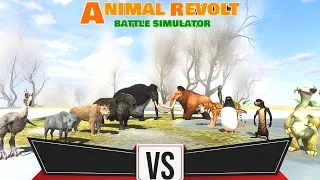 Prehistoric Mammals Versus Ice Ages Animals // ANIMAL REVOLT BATTLE SIMULATOR