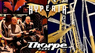 Hyperia Opening Day Was AMAZING! Thorpe Park 2024 NEW Coaster!