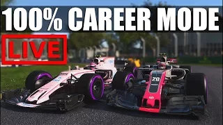 F1 2017 - 100% Distance Career Mode | Round 15: Sepang (42k Today?)