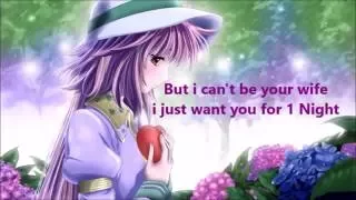 Destiny Briona - 1 Night Lyrics (Nightcore sped up)