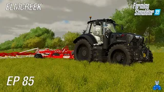 SUŠIMO SENO V MEGLI! | Farming Simulator 22 - Elmcreek | Epizoda 85