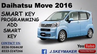 How To Program Daihatsu Move Smart Key | Toyota Passo Moda Smart Key Programming LA150