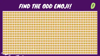 FIND THE ODD EMOJI #13 IMPOSSIBRU EDITION