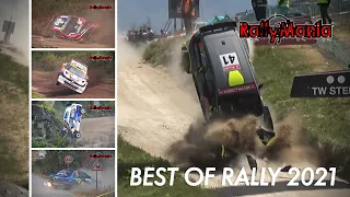 RALLY 2021 - CRASH & FLAT OUT - The best of by RallyMania [HD]