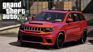 GTA 5 Real Hood Life #72 Franklins 840HP 2018 Jeep Demonhawk! (GTA 5 Hood Life Mods)