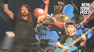 Boy who rocked with the Foo Fighters raises big bucks for sick friend