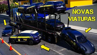 POLICIA RODOVIARIA FEDERAL NOVAS VIATURAS PRF | GTA 5 POLICIAL