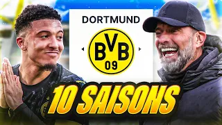 10 SAISONS, _ TITEL mit KLOPP beim BVB!!😍🔝 FC24: Dortmund 10 Saisons Challenge