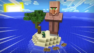 Я НАШЁЛ СЕКРЕТНЫЙ ОСТРОВ ЖИТЕЛЕЙ В ОКЕАНЕ В МАЙНКРАФТ | Риколит Minecraft