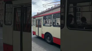 Two Vilnius Skoda 14Tr trolleybuses
