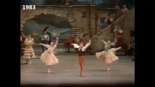 Now & Then - Don Quixote Act 1 pas de trois compilation 1960s-2010s Kirov/MT