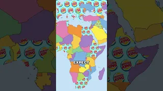 BURGER KING Doesn't Exist in All of These Countries! #geography #maps #burgerking