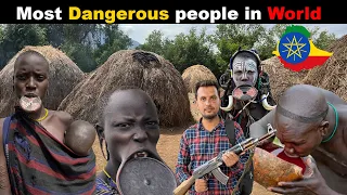 Inside the Amazing Life of World's Most Dangerous People, Mursi Tribe | Africa Travel Vlog