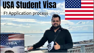 F1 Student USA Visa Process || Everything You Need to Know  || The Pankaj Sharma