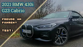 Freude am Fahren?! 2021 BMW 430i G23 Cabrio Test! [POV]