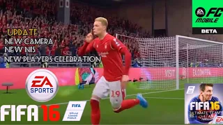 FIFA16 NEW CAMERA{NIS}WHEN PLAYERS SCORE GOAL CELEBRATION WITH FANTASTIC CELEBRATION OF PLAYERS NEW