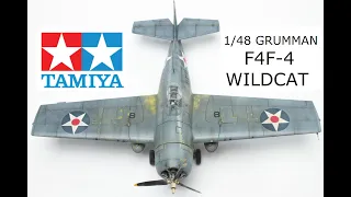 Tamiya 1/48 F4F-4 Wildcat Full Build