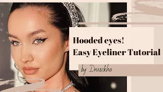 Eyeliner for hooded eyes ! Super easy  tutorial !