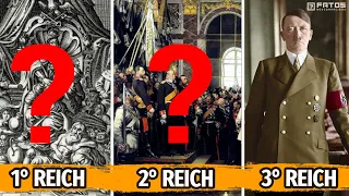 Se Hitler formou o Terceiro Reich, qual a história do primeiro e do segundo?