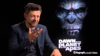 Andy Serkis: the real challenge was finding Caesar's voice in Dawn of the Planet of the Apes